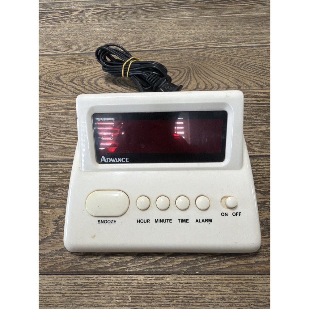 VTG Advance Digital Alarm Clock Tested Works! Model 4042
